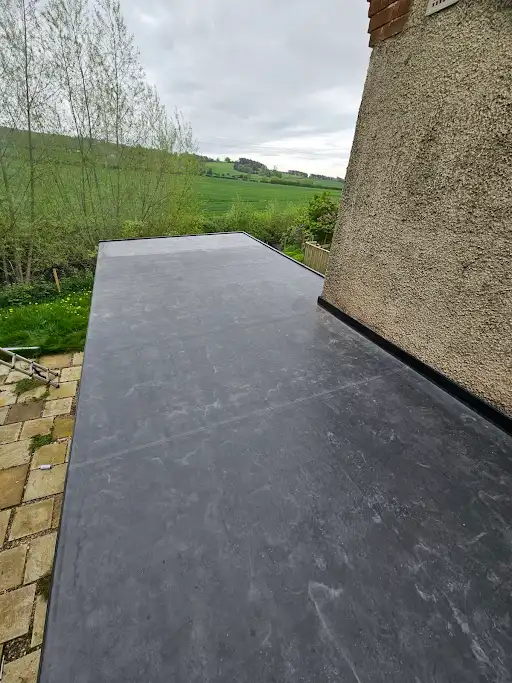 Second dormer finished in EPDM with neat upstand
